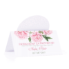 Winietka weselna motyw kwiatowy różowe piwonie personalizacja