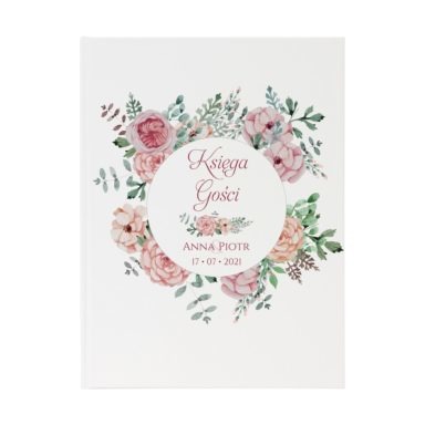 Księga gości Florals w2
