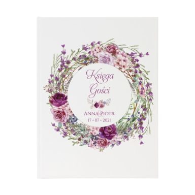 Księga gości Florals w3