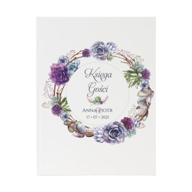 Księga gości z Sukulentami w2