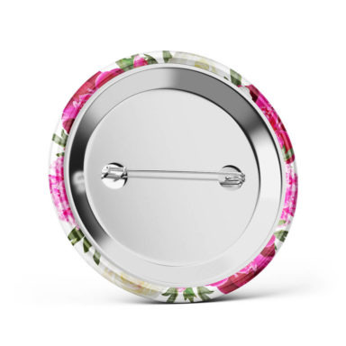 Metalowa okrągła przypinka dla gości agrafka