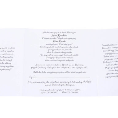 Ręcznie malowane niepowtarzalne zaproszenia ślubne