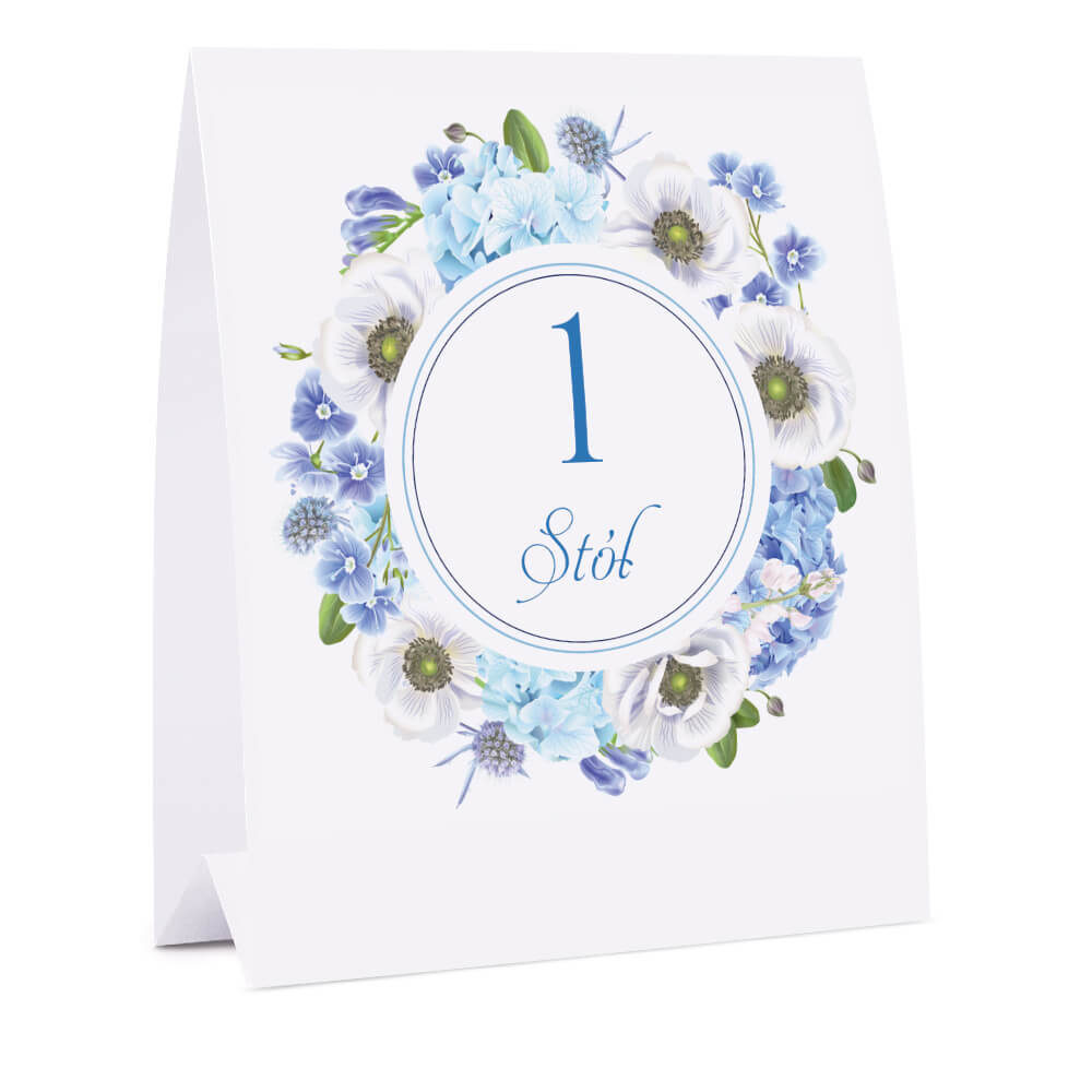 Numer na stół Florals w12