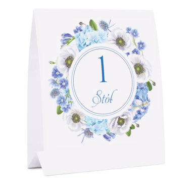 Numer na stół Florals w12