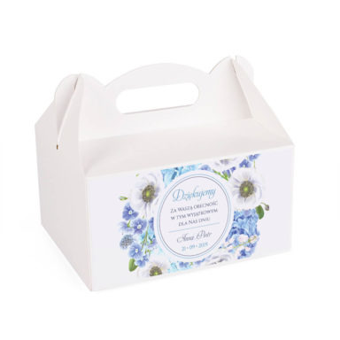 Pudełko na ciasto Florals w12