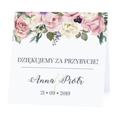 Winietka weselna Flowery w3
