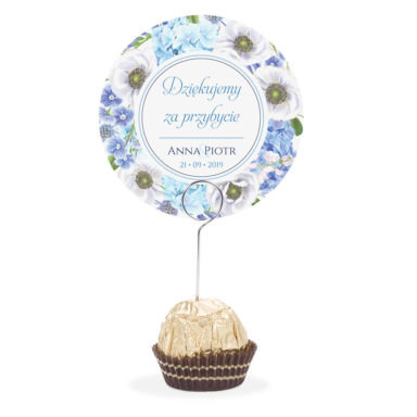 Winietka weselna na szpilce Florals w12