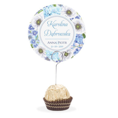 Winietka weselna na szpilce Florals w12