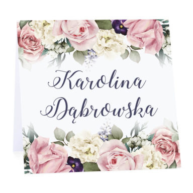 Winietka weselna Flowery w3