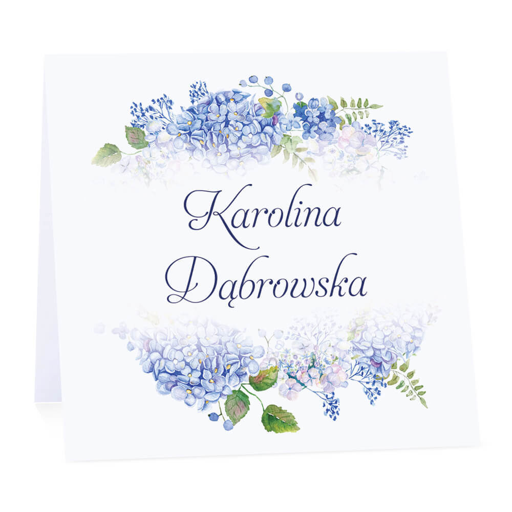 Winietka weselna z kwiatami hortensji w4