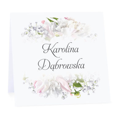 Winietka weselna z kwiatami piwonii w13