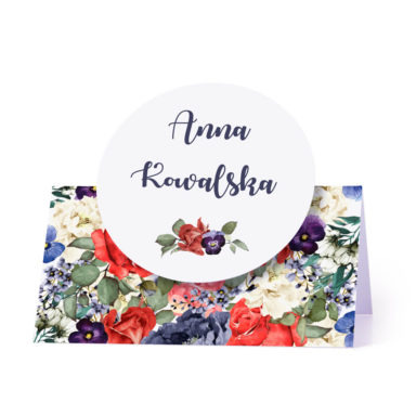 Winietka weselna Flowery