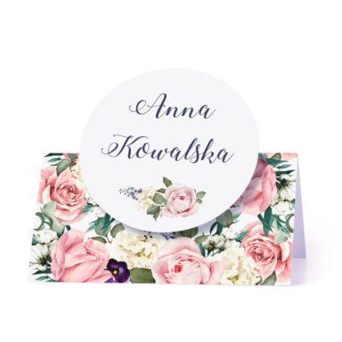 Winietka weselna Flowery w3