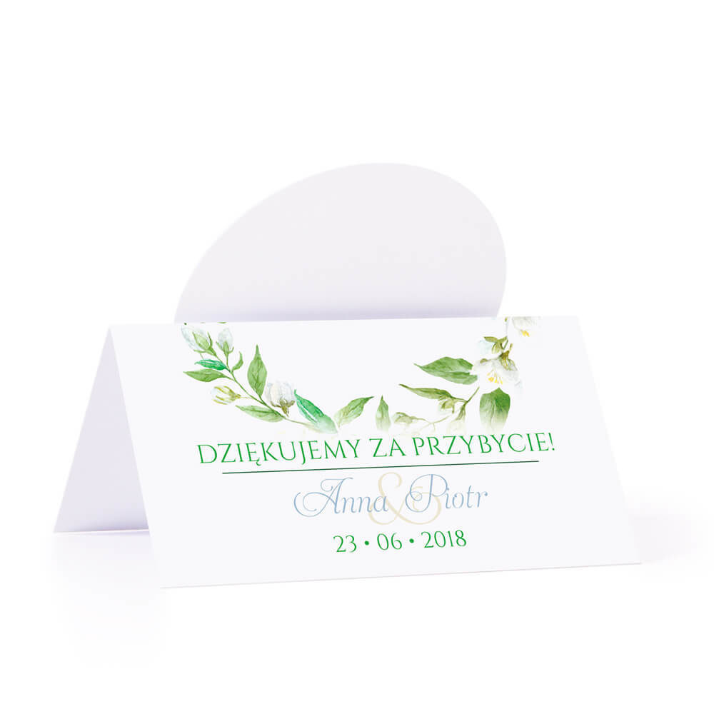 Winietka weselna z kwiatami jaśminu