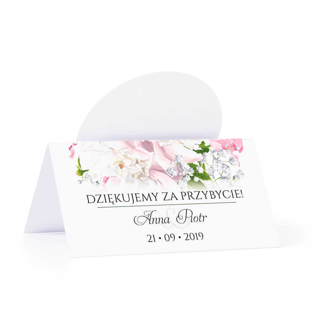 Winietka weselna z kwiatami piwonii w13