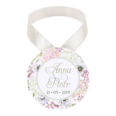 Zawieszka na alkohol Florals w10