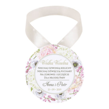 Zawieszka na alkohol Florals w10