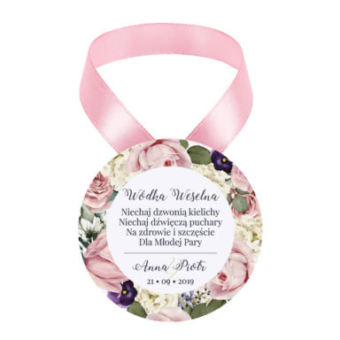 Zawieszka na alkohol Flowery w3