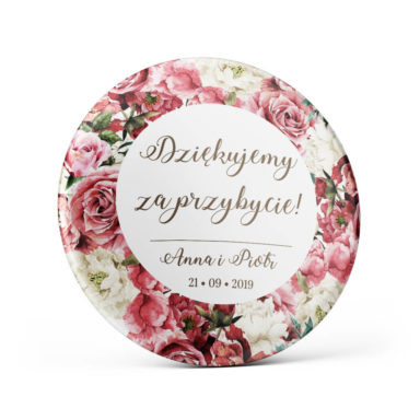Przypinka Flowery w4