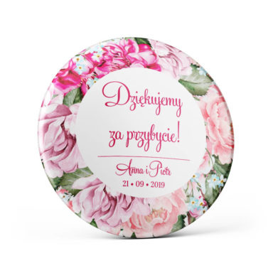 Przypinka Flowery w5