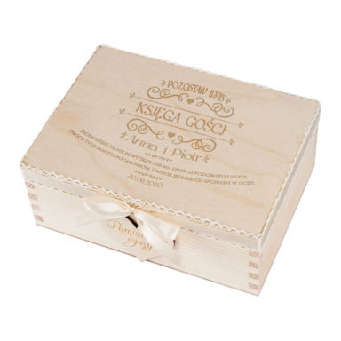 Oryginalna księga gości. Serduszka na wpisy