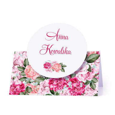 Winietka weselna Flowery w5