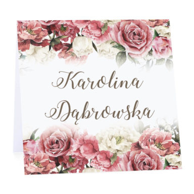 Winietka weselna Flowery w4 m2