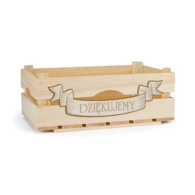 skrzynka do wręczenia kwiatów rodzicom