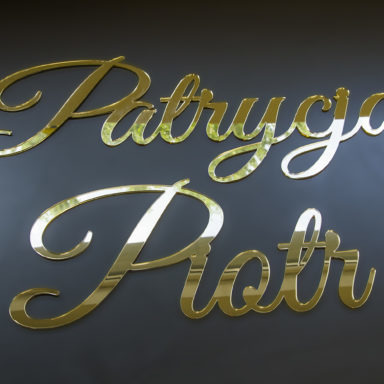 imiona wesele lustro