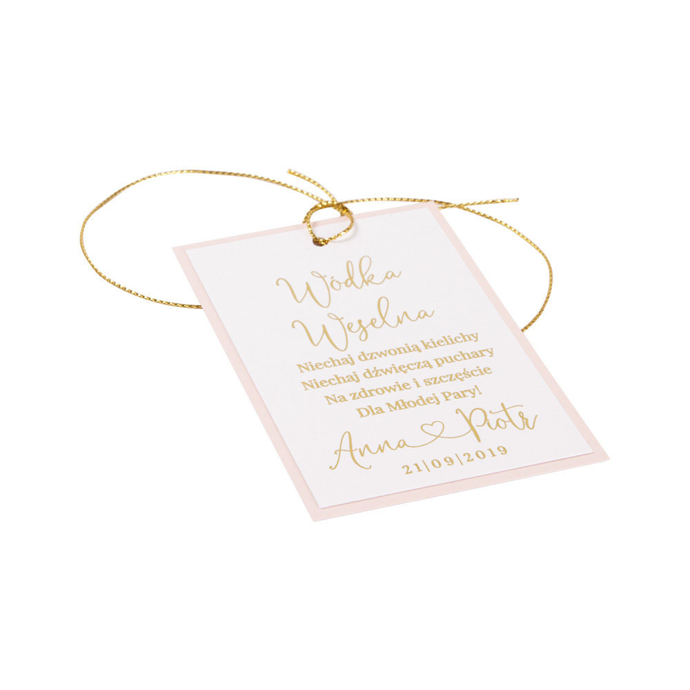 Zawieszka na alkohol Glam Pink w2