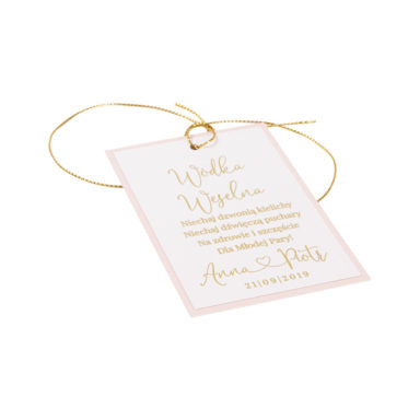 Zawieszka na alkohol Glam Pink w2