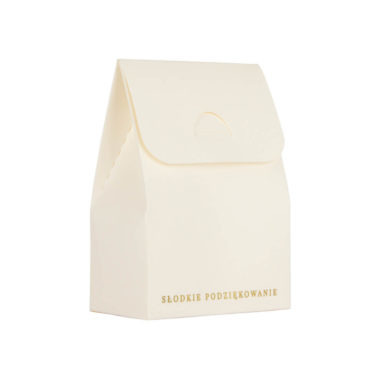 Pudełeczko na cukierki lub słodycze dla gości weselnych