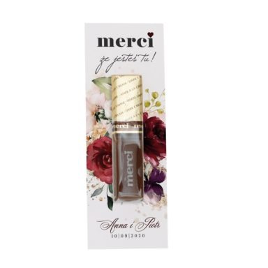 podziękowania dla gości ślubnych z czekoladkami merci