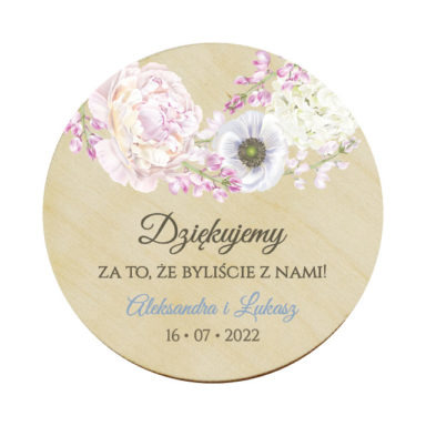 Magnes koło Florals w10