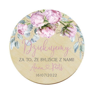 Magnes koło Peony