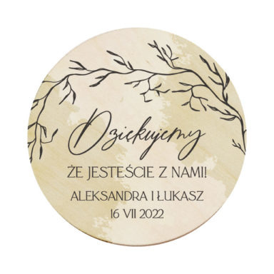 Magnes koło Rose Blush