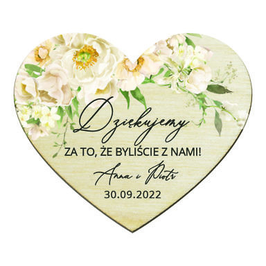 Magnesy serce Misty w20