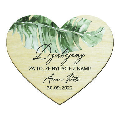 Magnesy serce Misty w22