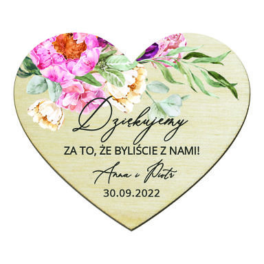 Magnesy serce Misty w23