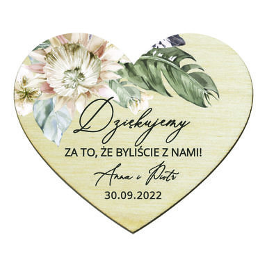 Magnesy serce Misty w29