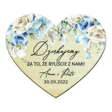 Magnesy serce Misty w31