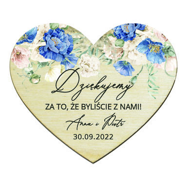 Magnesy serce Misty w37