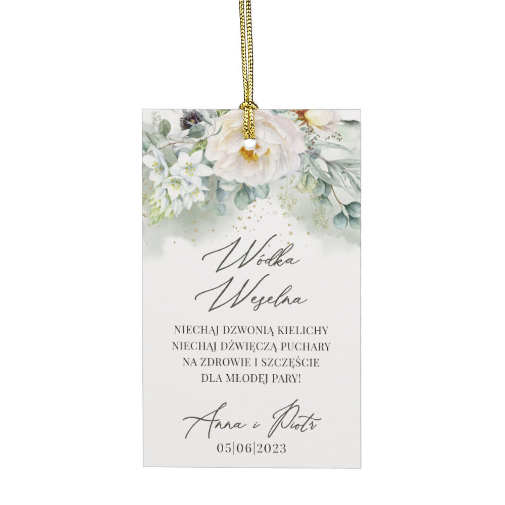 Zawieszka na alkohol White
