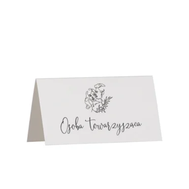 Winietki do zaproszeń z kalką i nitem w101