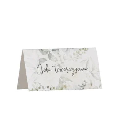 Winietki do zaproszeń z kalką i nitem w107
