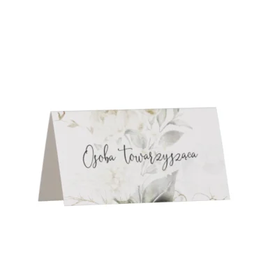 Winietki do zaproszeń z kalką i nitem w109