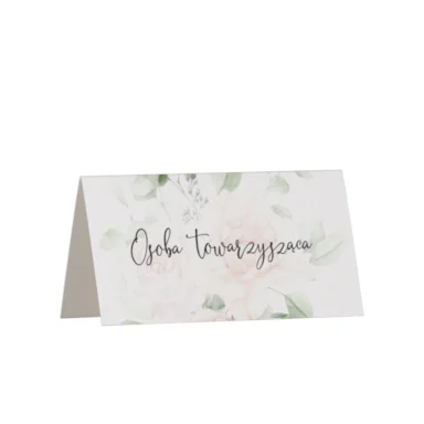 Winietki do zaproszeń z kalką i nitem w110