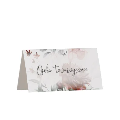 Winietki do zaproszeń z kalką i nitem w114