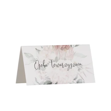 Winietki do zaproszeń z kalką i nitem w116