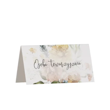 Winietki do zaproszeń z kalką i nitem w119